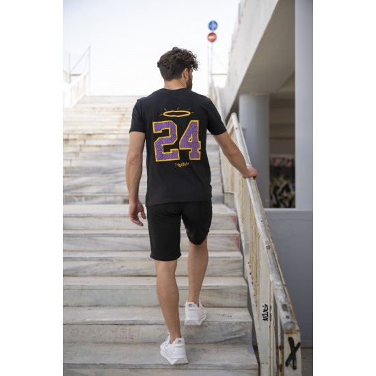 Μαύρη βερμούδα Lakers Clever