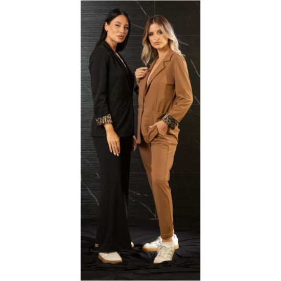 Σακάκι με κουμπί και τσέπες