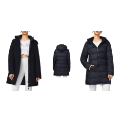 Μαύρο double face μπουφάν