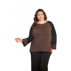 Δίχρωμη μπλούζα