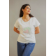 T-shirt με τύπωμα καρδιά