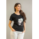 T-shirt με τύπωμα καρδιά