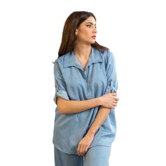 Τζιν πουκαμίσα