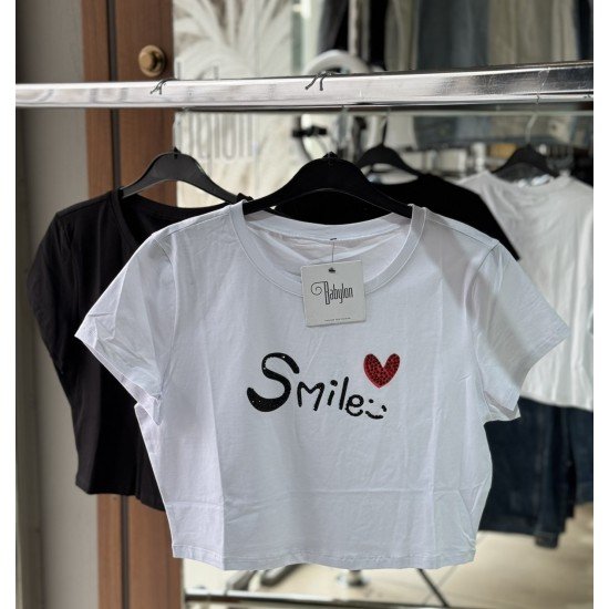 Κοντό t-shirt με τύπωμα