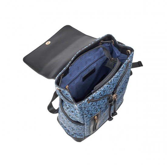 Δίχρωμη τσάντα πλάτης Verde