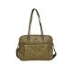 Πολύχωρη χακί τσάντα ώμου Verde