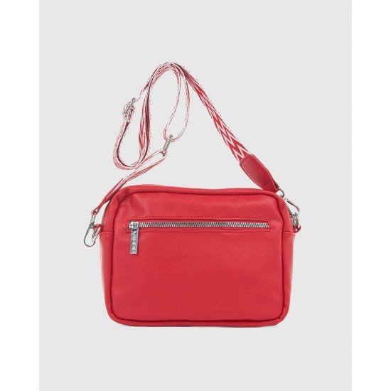 VERDE ΓΥΝΑΙΚΕΙΑ ΤΣΑΝΤΑ ΧΙΑΣΤΙ 16-7980 ΠΟΛ ΚΟΚΚΙΝΟ