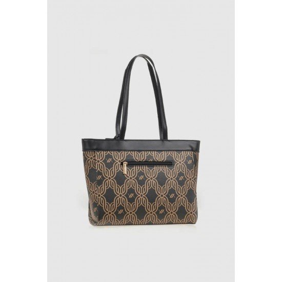 Δίχρωμη τσάντα ώμου Verde