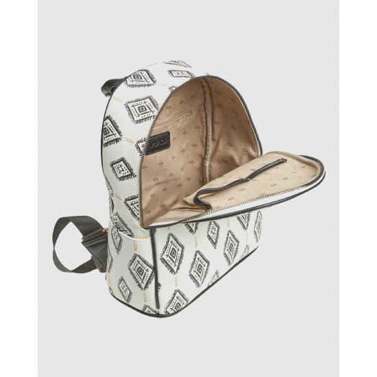 Εμπριμέ τσάντα πλάτης Verde