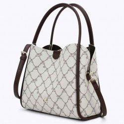 Δίχρωμη τσάντα ώμου Axel