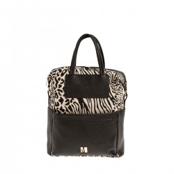 Τσάντα πλάτης Modissimo με animal print