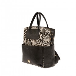Τσάντα πλάτης Modissimo με animal print