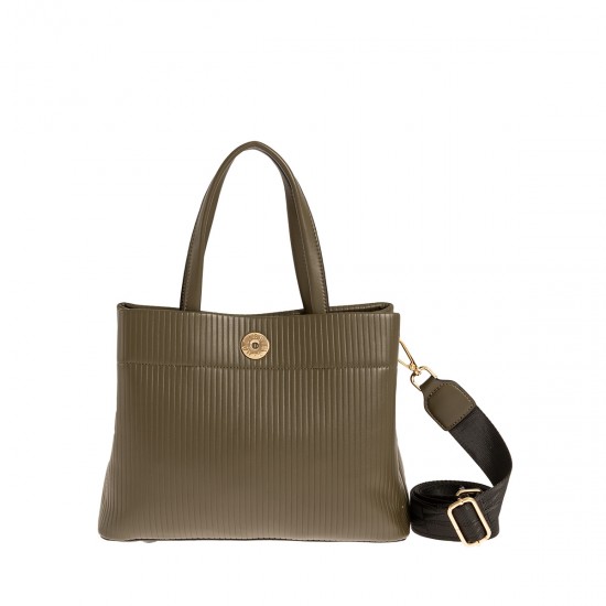 Τρίχωρη τσάντα χειρός Modissimo