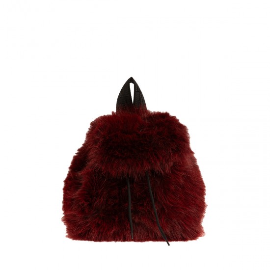Γούνινη τσάντα πλάτης Modissimo