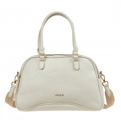 Verde Γυναικεία Τσάντα Χειρός 16-0008339 Εκρού