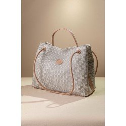 Δίχρωμη τσάντα χειρός Fragola