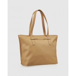 Verde Γυναικεία Τσάντα Ώμου 16-0008335 Κάμελ