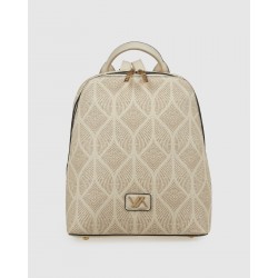 Verde Γυναικείο Σακίδιο Πλάτης 16-0008408 Εκρού