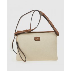 Verde Γυναικεία Τσάντα Χειρός 16-0008402 Εκρού