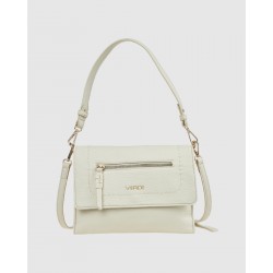 Verde Γυναικεία Τσάντα Χιαστί 16-0008347 Εκρού