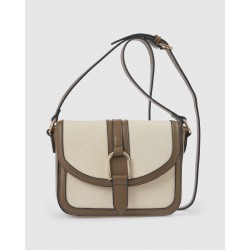 Verde Γυναικεία Τσάντα Χιαστί 16-0008430 Πουρου