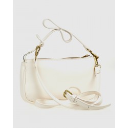 Verde Γυναικεία Τσάντα Ώμου 16-0008421 Εκρού