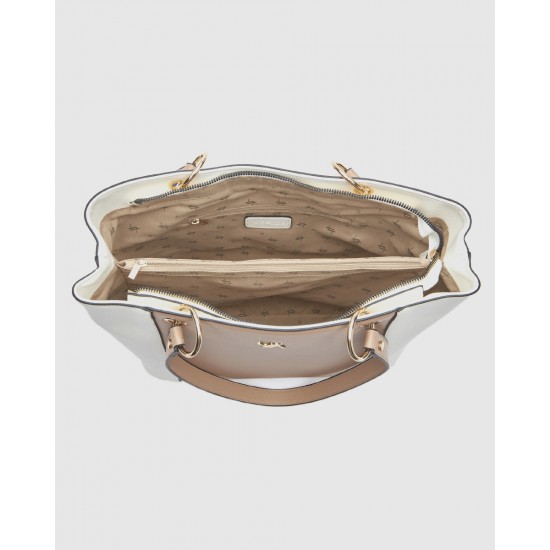 Verde Γυναικεία Τσάντα Ώμου 16-0008479 Εκρού