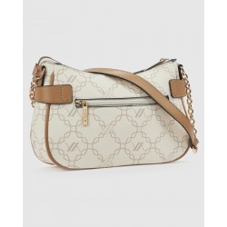 Verde Γυναικεία Τσάντα Ώμου 16-0008473 Εκρού