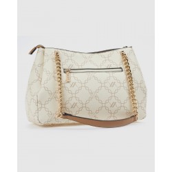 Verde Γυναικεία Τσάντα Ώμου 16-0008475 Εκρού