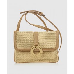 Verde Γυναικεία Τσάντα Χιαστί 16-0008333 Μπεζ