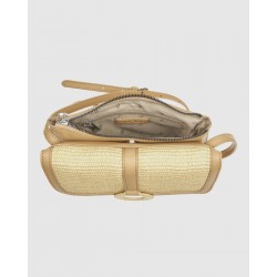 Verde Γυναικεία Τσάντα Χιαστί 16-0008333 Μπεζ