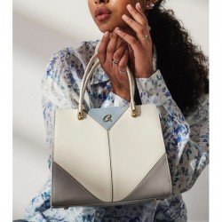 Τρίχρωμη τσάντα χειρός Axel