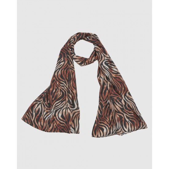 Verde Γυναικεία Εσάρπα 03-0002539 Animal Print