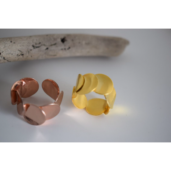 Δαχτυλίδι Don Joyelli με ενωμένους κύκλους